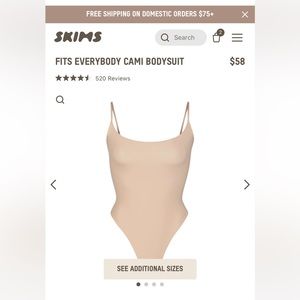 Skims FITS EVERYBODY CAMI BODYSUIT